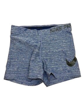 Nike Pros Blue Heather Shorts